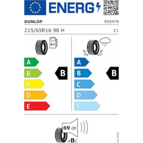 Dunlop Sport Response 215/65R16 98H