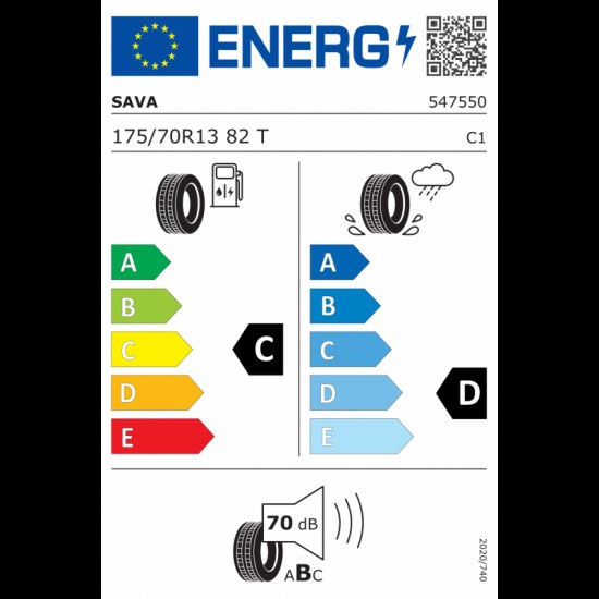 Sava Perfecta 175/70 R13 82T