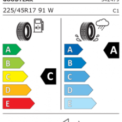 Goodyear EfficientGrip Performance 2 225/45 R17 91W MFS