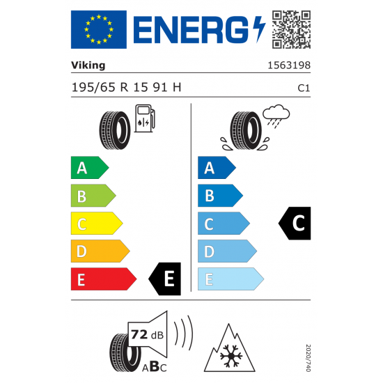 Viking FourTech 195/65 R15 91H